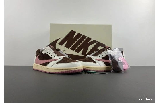 Rep EP OG SP Jordan Retro Travis brown 1 Pink DZ4137-206 Low  DZ4137-206 Scott 0331